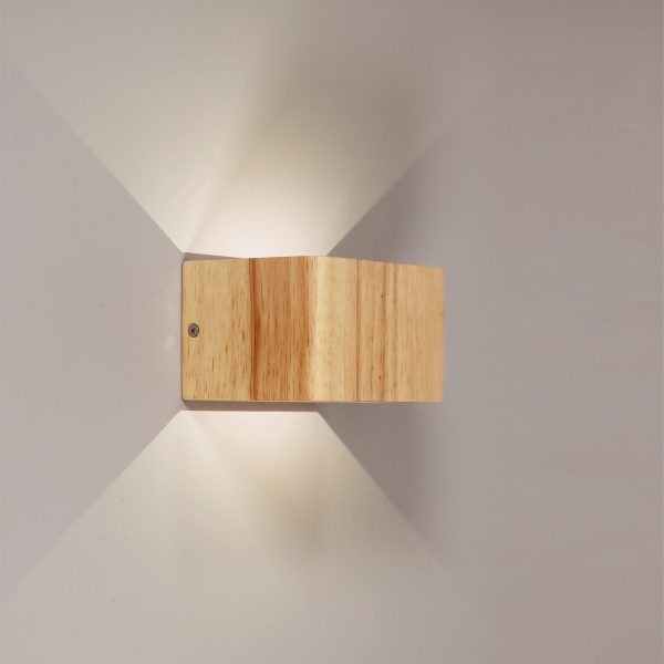 VIDAR LED UP/DOWN WALL LIGHT NATURAL OL53101