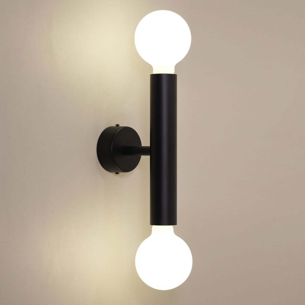TOLI TWIN WALL LIGHT BLACK OL54402BK