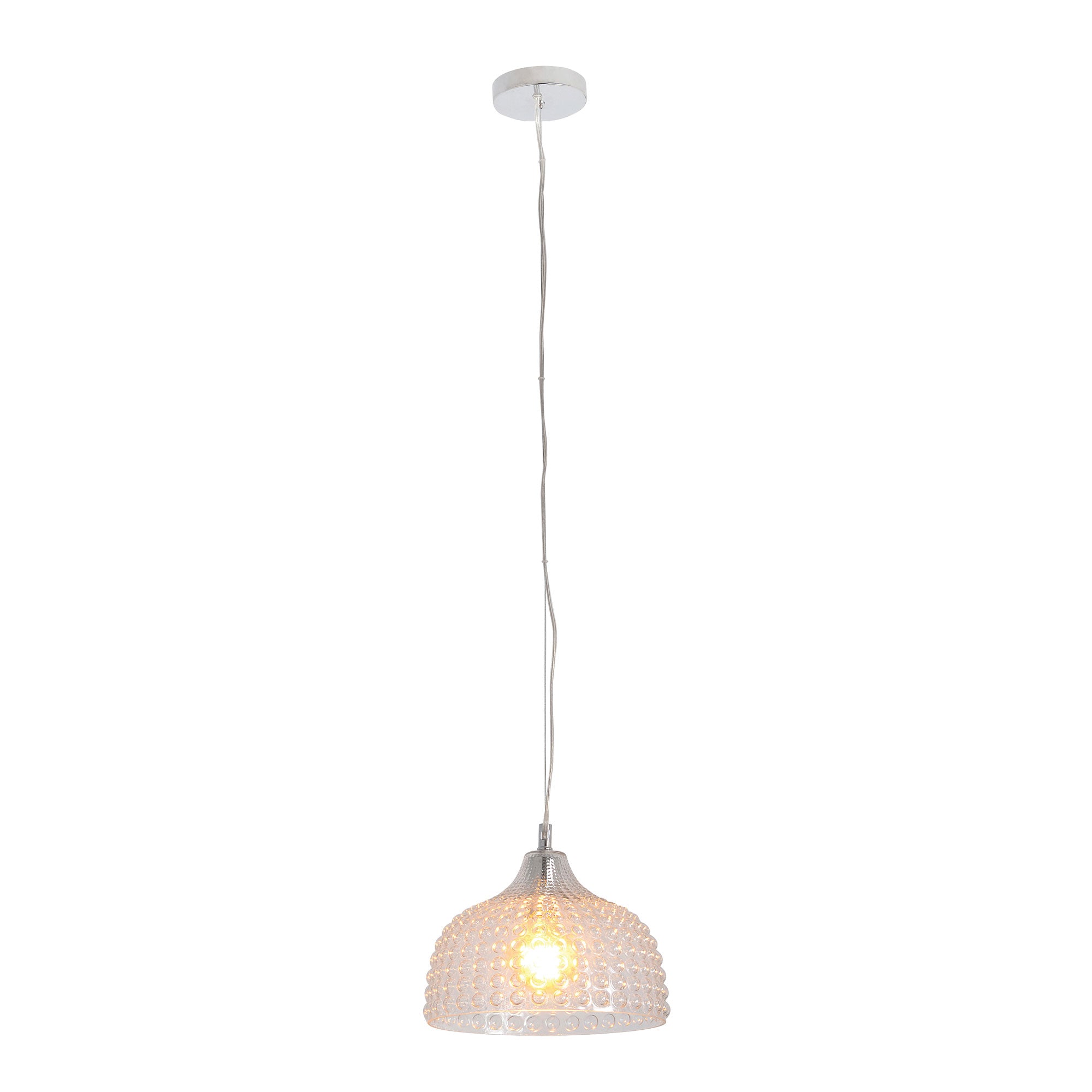 CARA.28 Delightful Clear Glass Pendant - OL63271CL