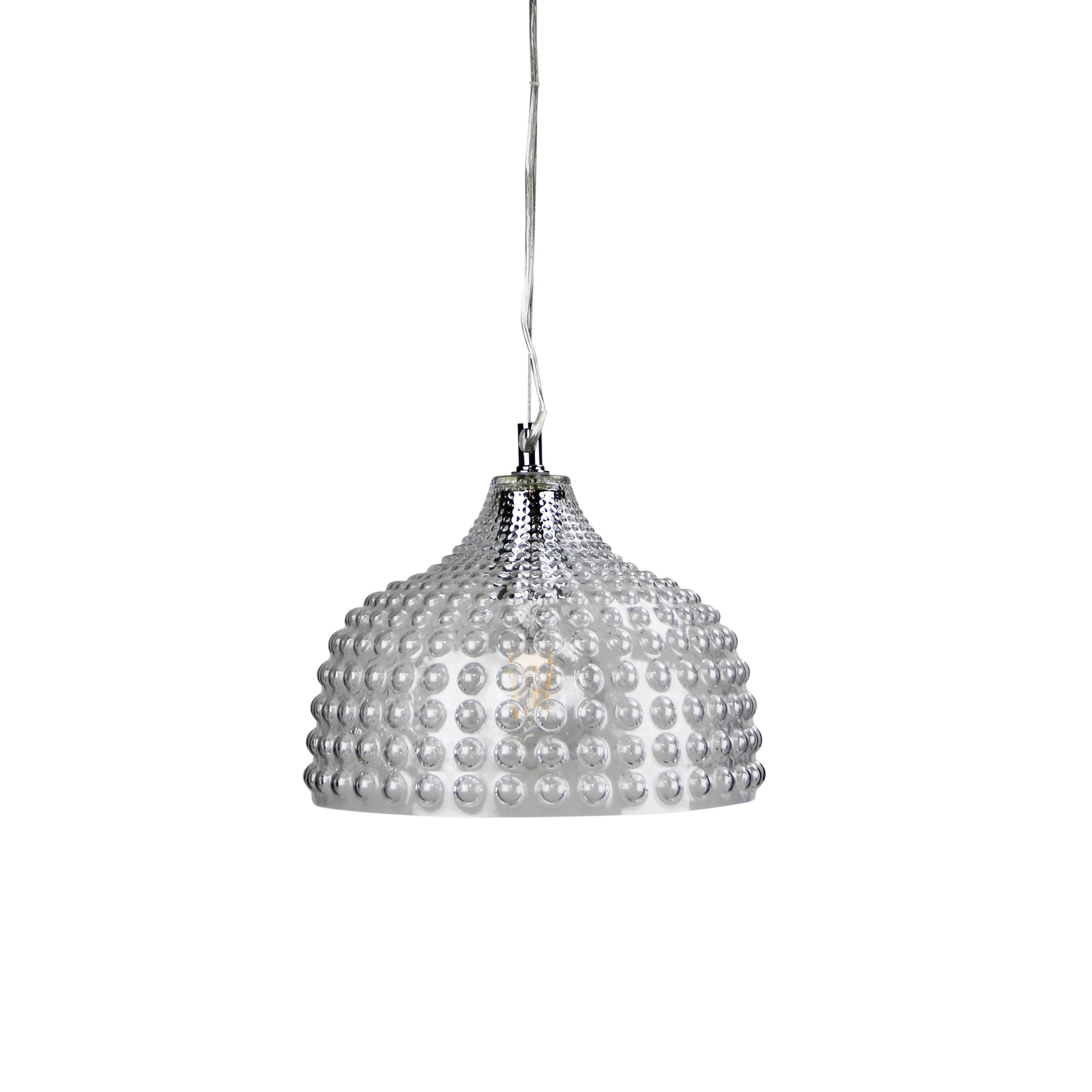 CARA.28 Delightful Clear Glass Pendant - OL63271CL