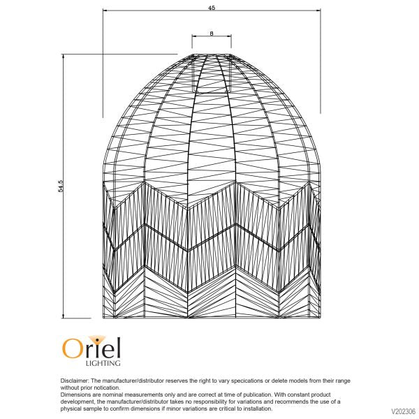 TANAH NATURAL RATTAN SHADE E27 - OL64455