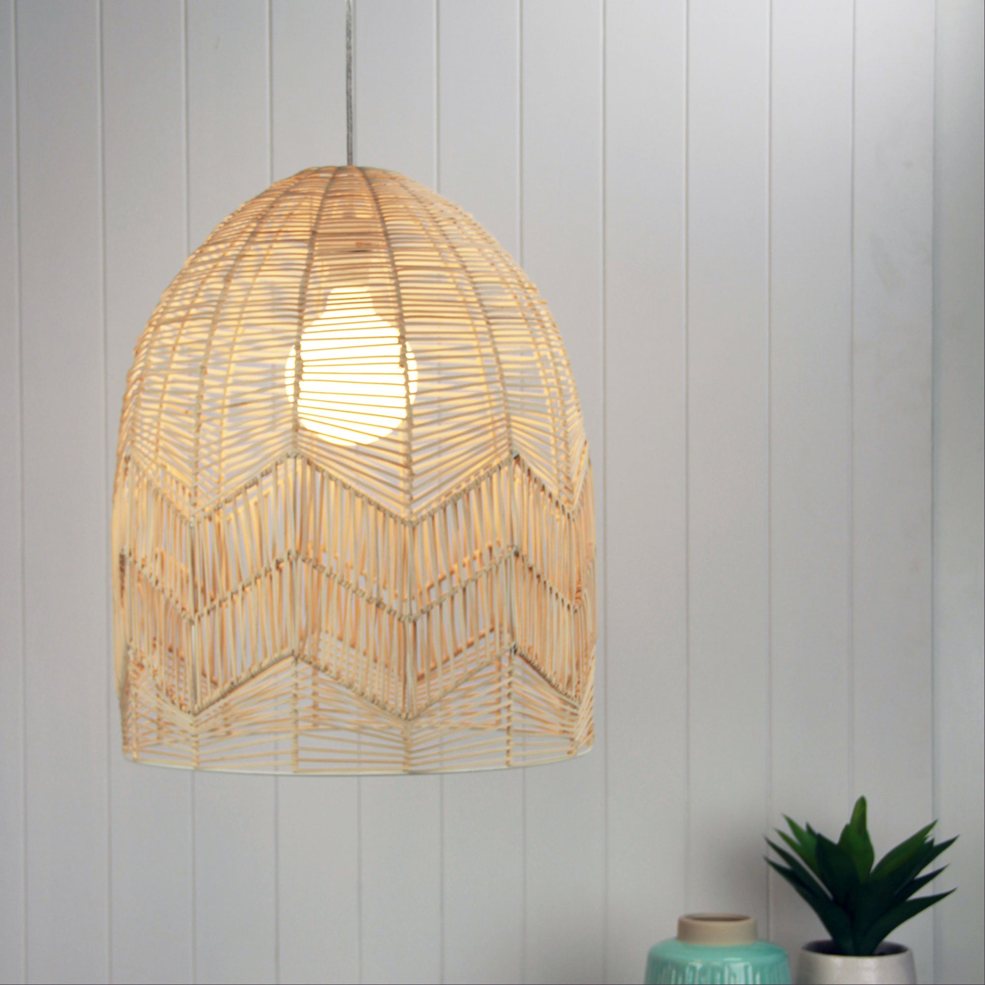 TANAH NATURAL RATTAN SHADE E27 - OL64455