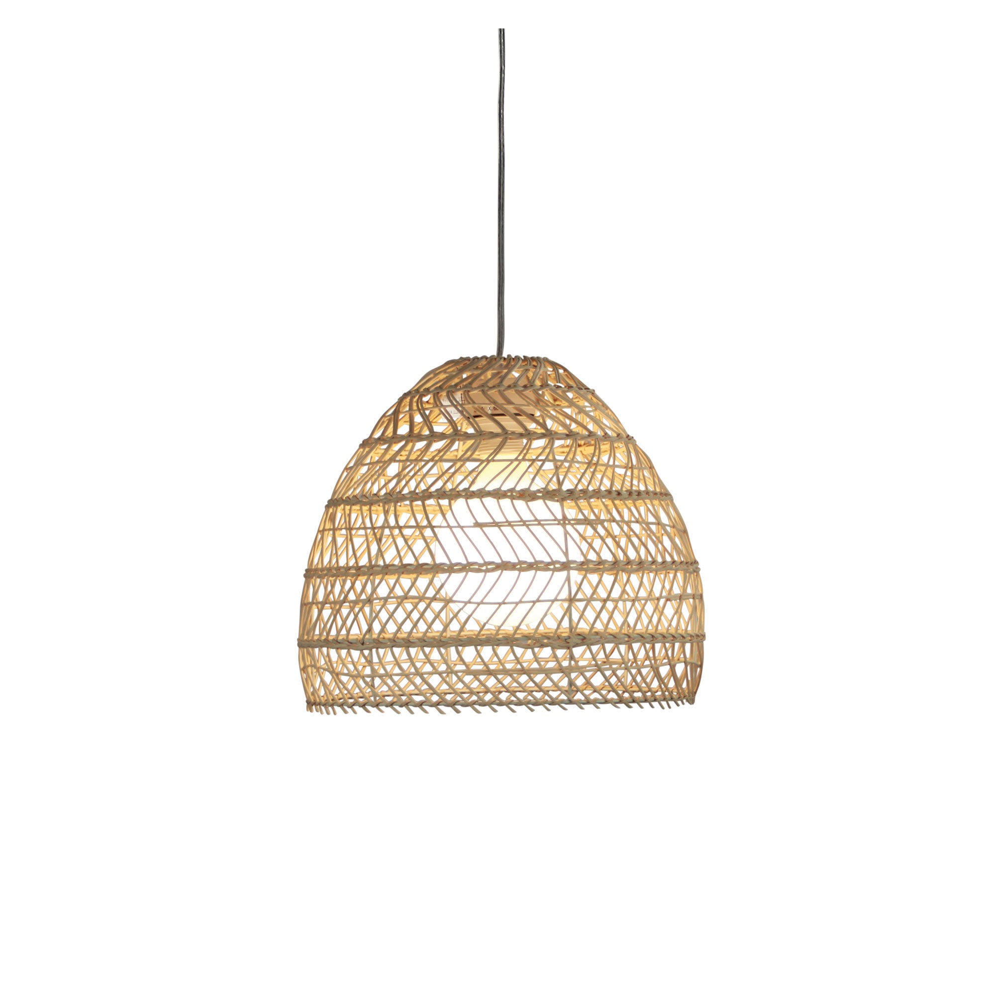 METTE.35 NATURAL RATTAN SHADE E27 - OL64469/35