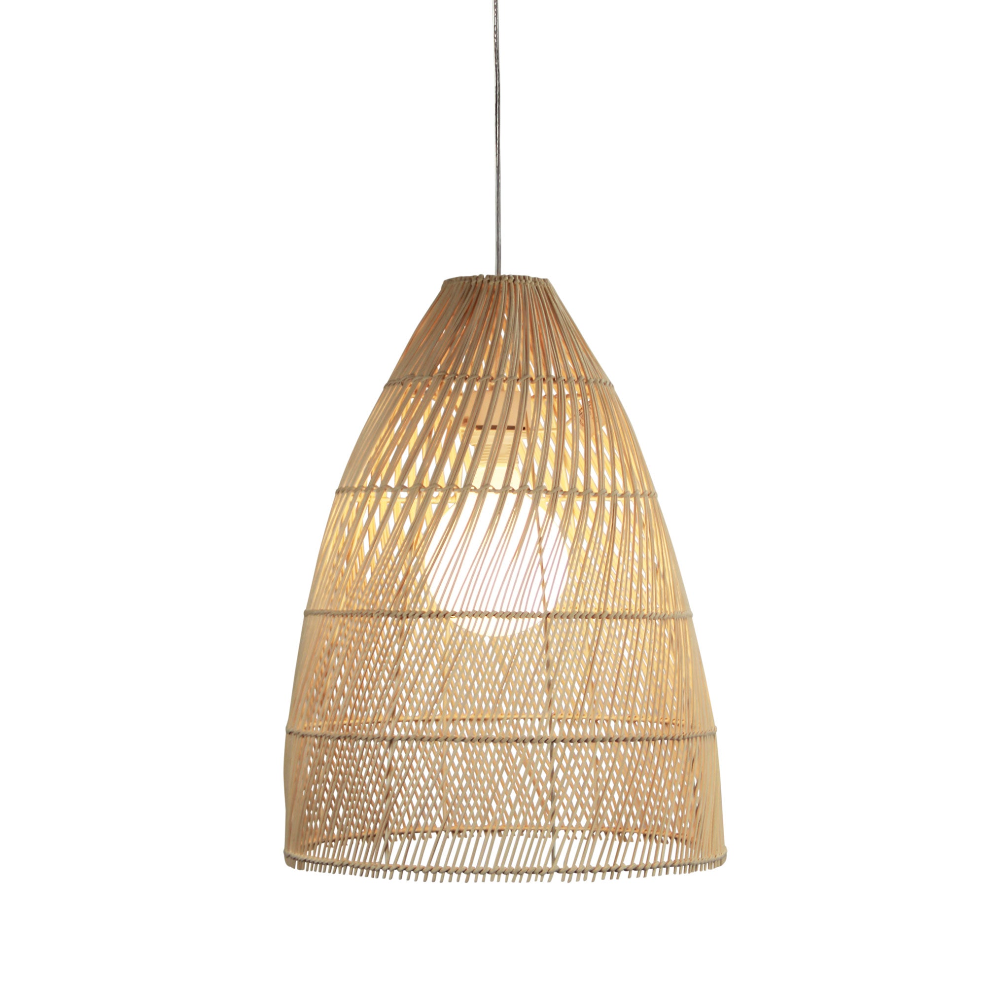 ODEN.38 NATURAL RATTAN SHADE E27 - OL64475/38
