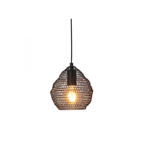 MUDAG.20 SMALL MESH PENDANT BLACK - OL64521BK