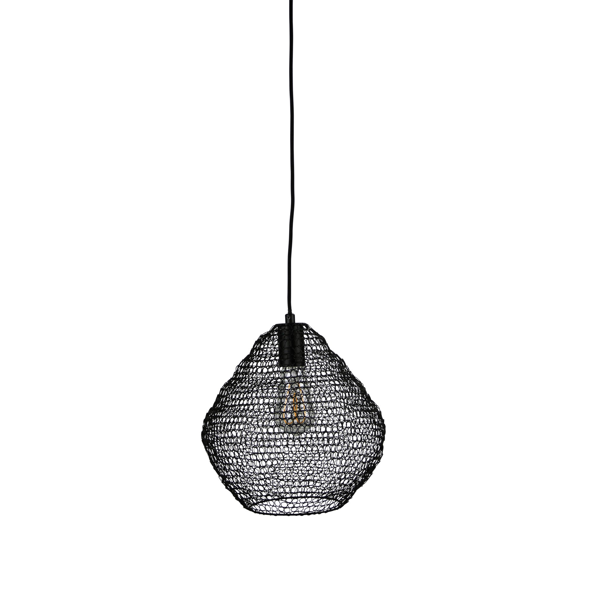 MUDAG.30 MEDIUM MESH PENDANT BLACK - OL64522BK