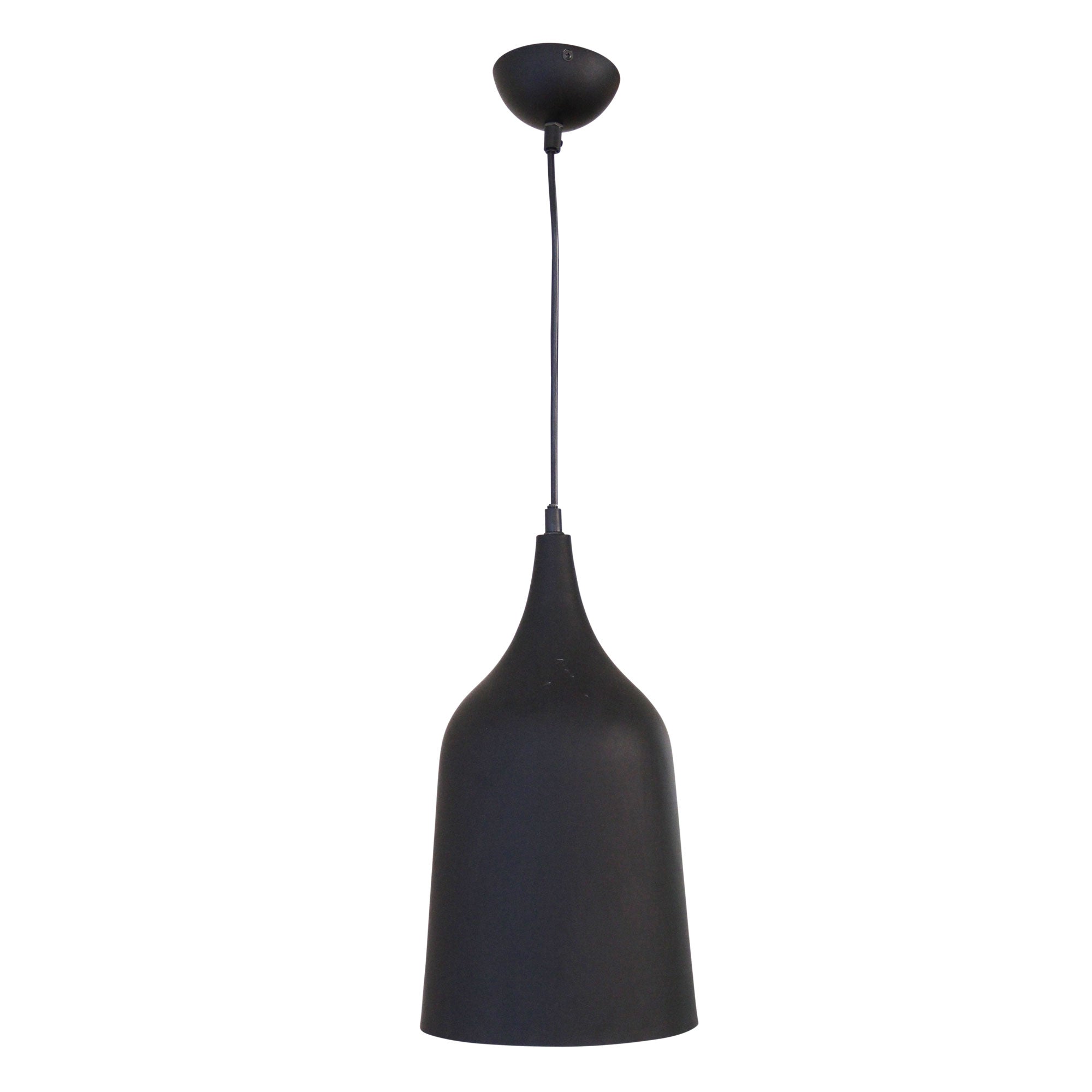 PLATO Black Contemporary Urban Pendant - OL67421BK