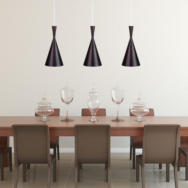 CHINO 1 METAL SHADE PENDANT BRONZE