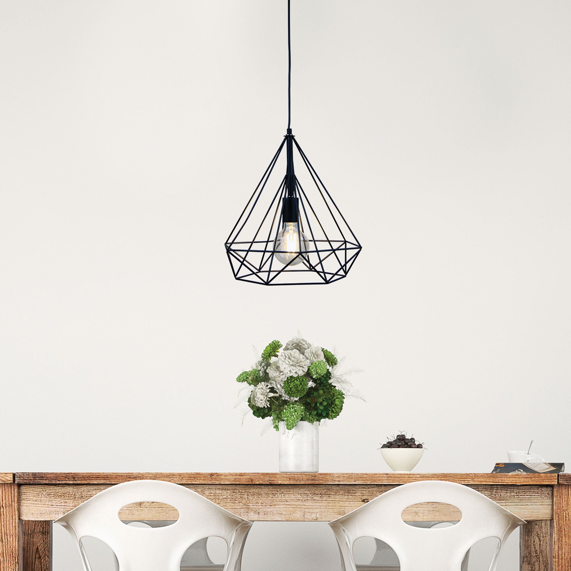 LENOX.38 BLACK WIRE PENDANT - OL67761BK