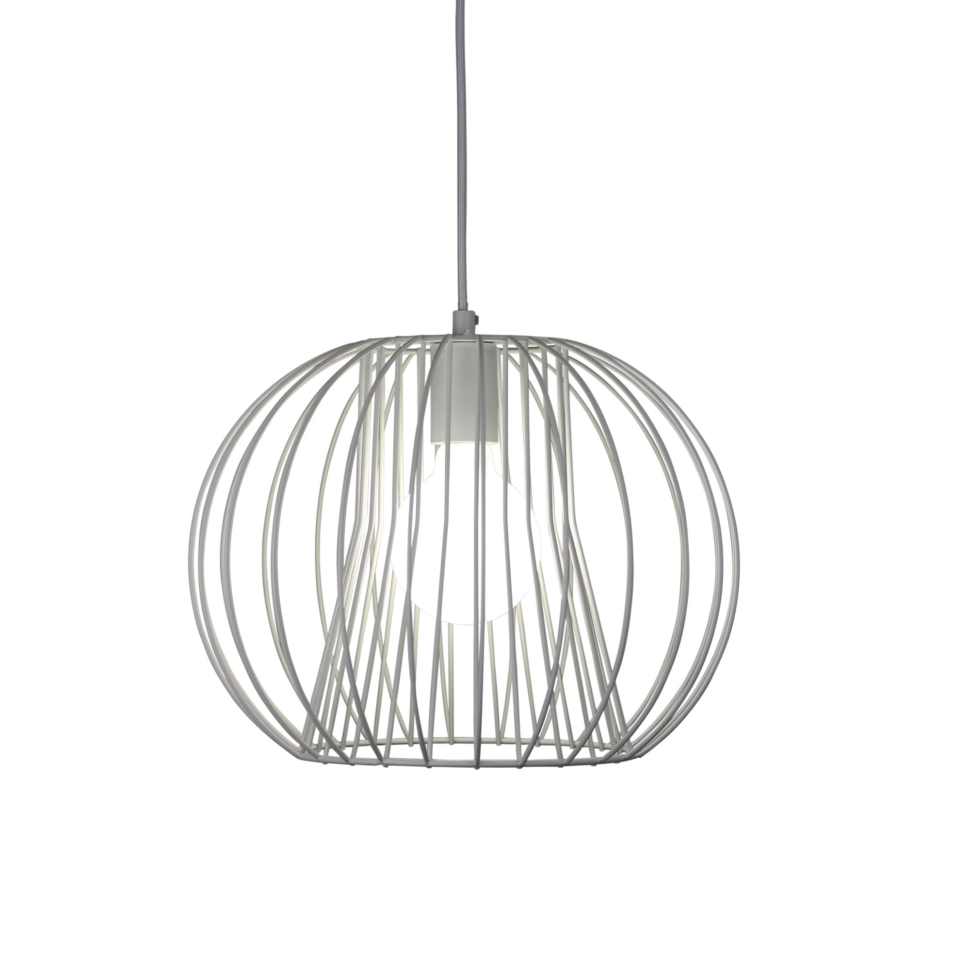 MALO.35 SINGLE WIRE PENDANT WHITE - OL68750/1WH