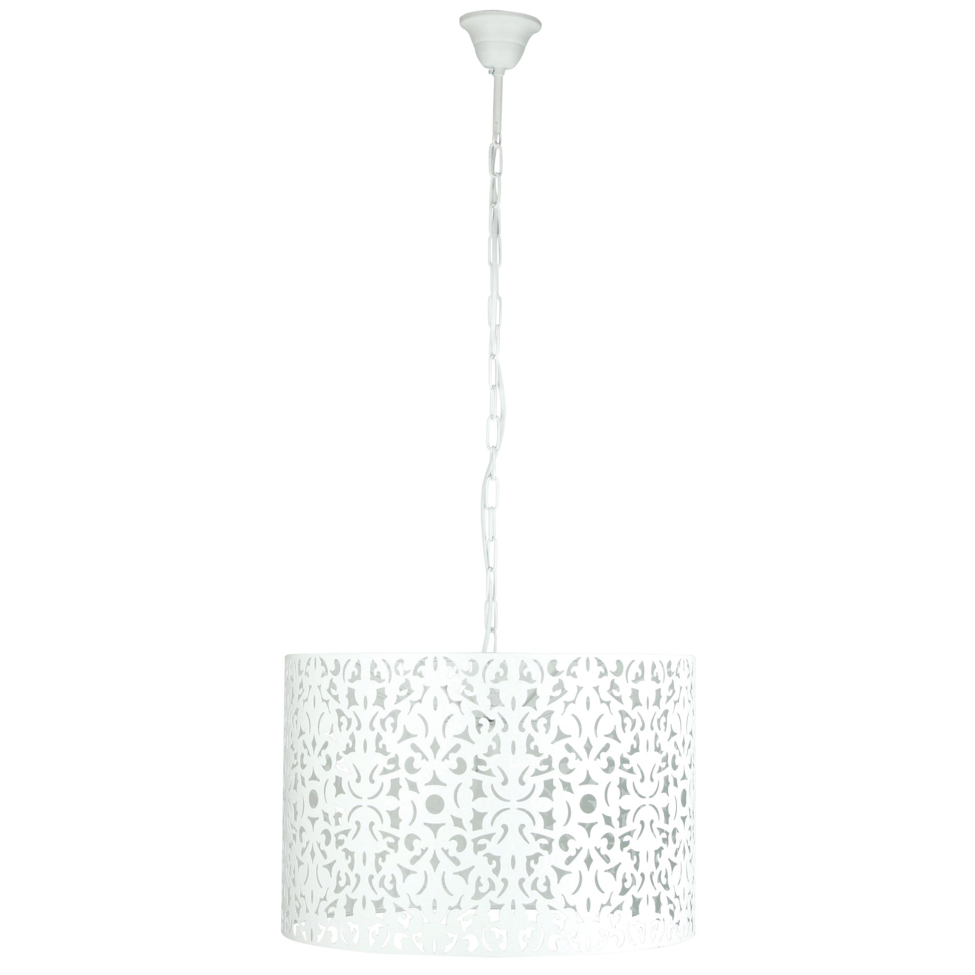 VICKY 45 1LT PENDANT MATT WHITE E27 - OL68784WH