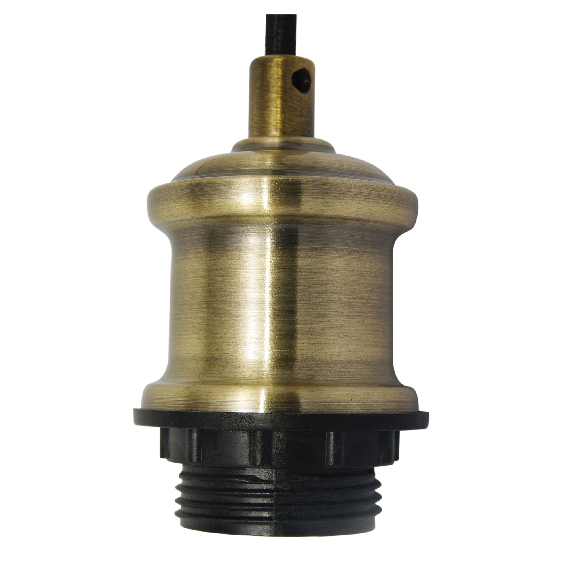 ALBANY CLOTH CORD SUSPENSION ANT BRASS - OL69321AB