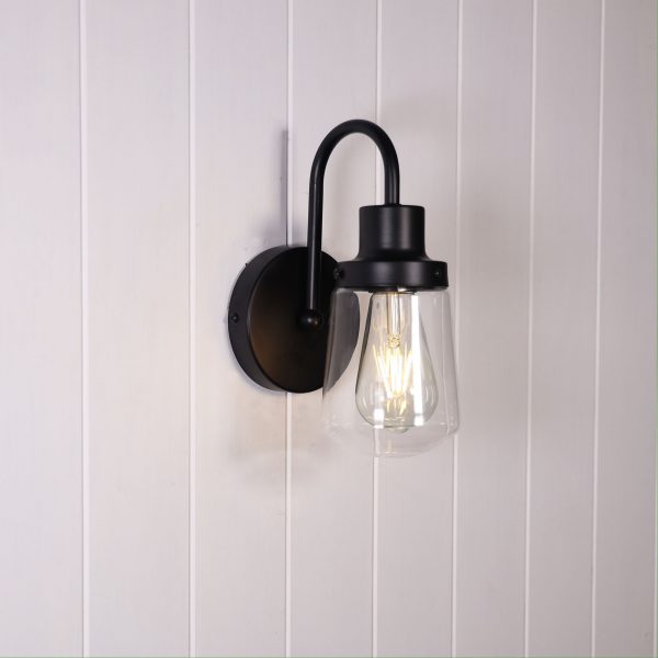 KILCOY WALL LIGHT BLACK OL69387BK
