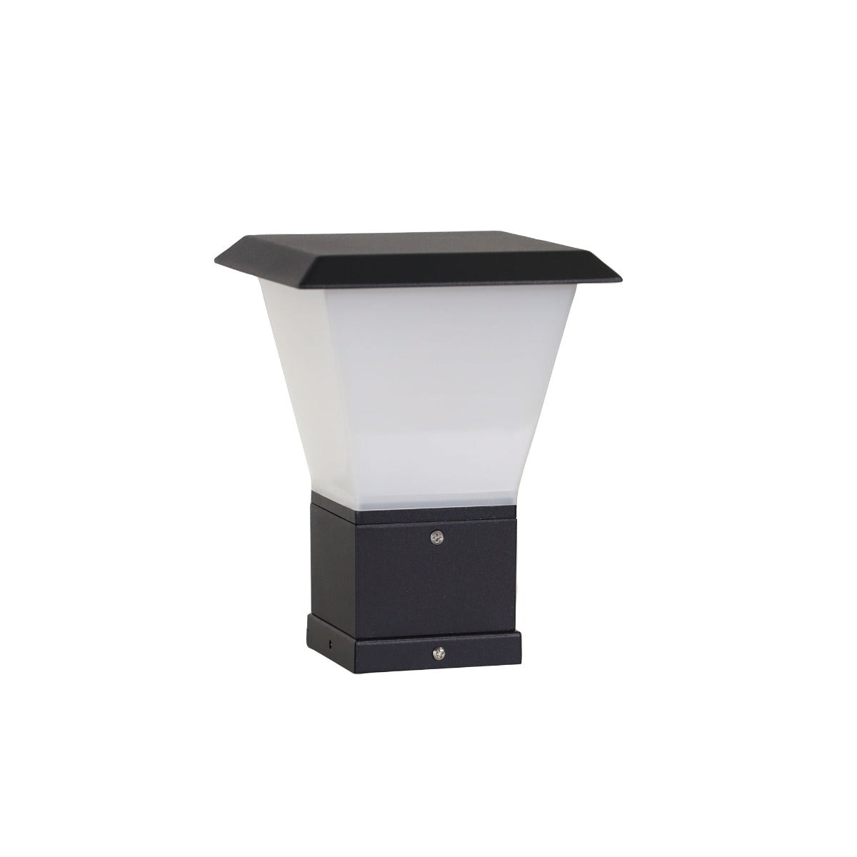 OBLIK PILLAR MOUNT OUTDOOR LIGHT BLACK OL7125BK