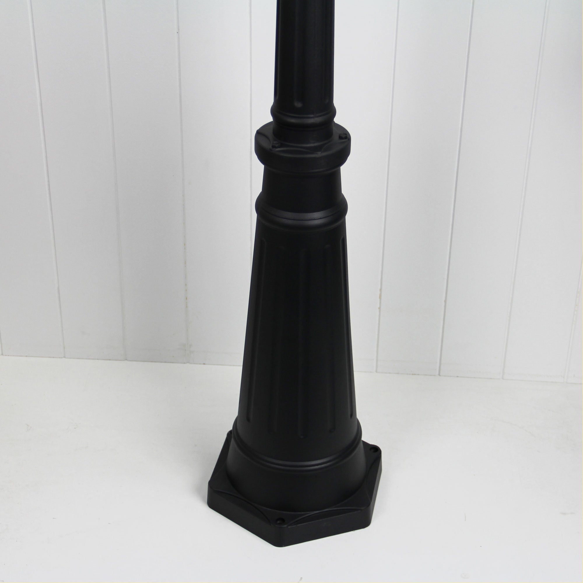 BRISTOL TOP And POST Outdoor Traditional Top with Post Black - OL7366BK