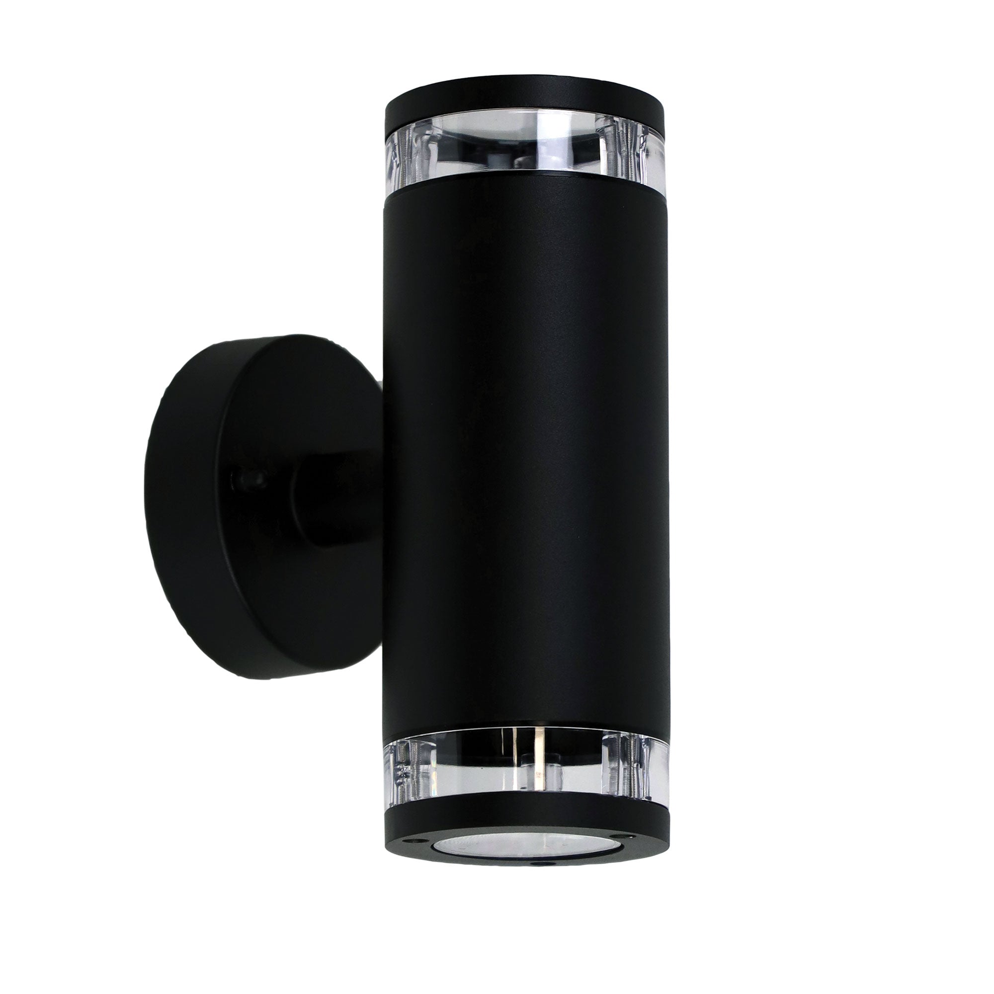 TOVE UP/DOWN GU10 OUTDOOR WALL LIGHT BLACK - OL7462BK