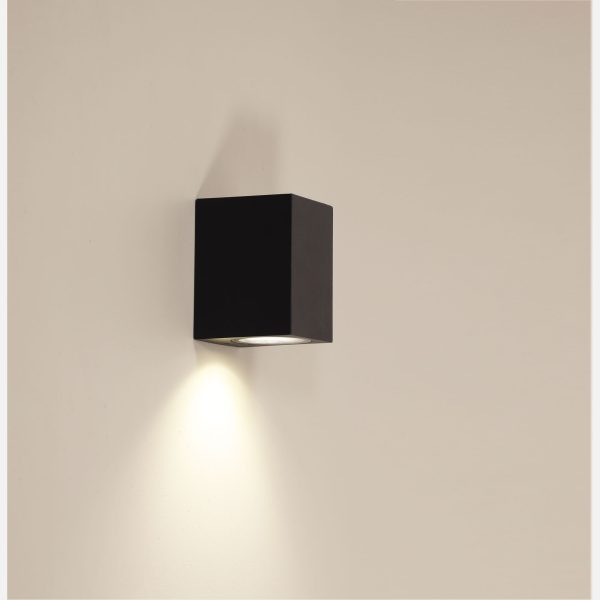 ATLAS GU10 SQUARE DOWN BLACK OL7821BK