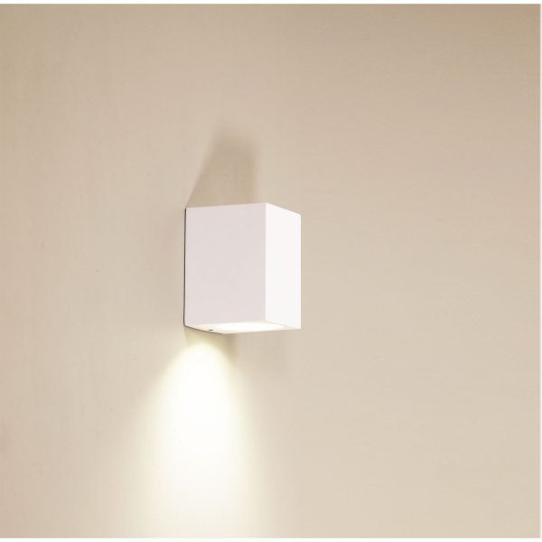 ATLAS GU10 SQUARE DOWN BLACK OL7821WH