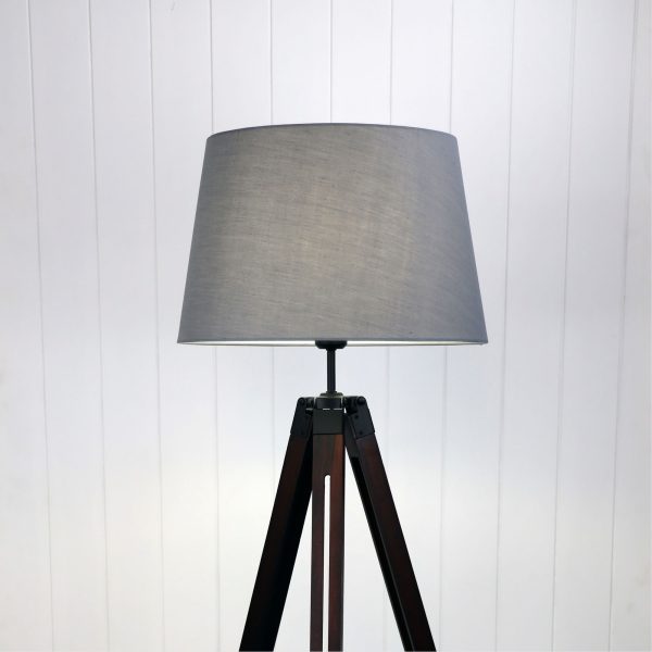 Lamp TREVI F/L w/GREY SHADE & BULB OL81159