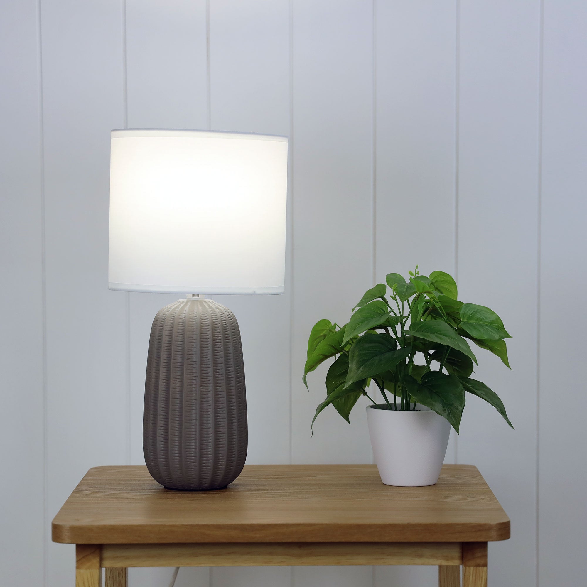 BENJY.20 COMPLETE TABLE LAMP TAUPE - OL90110TP