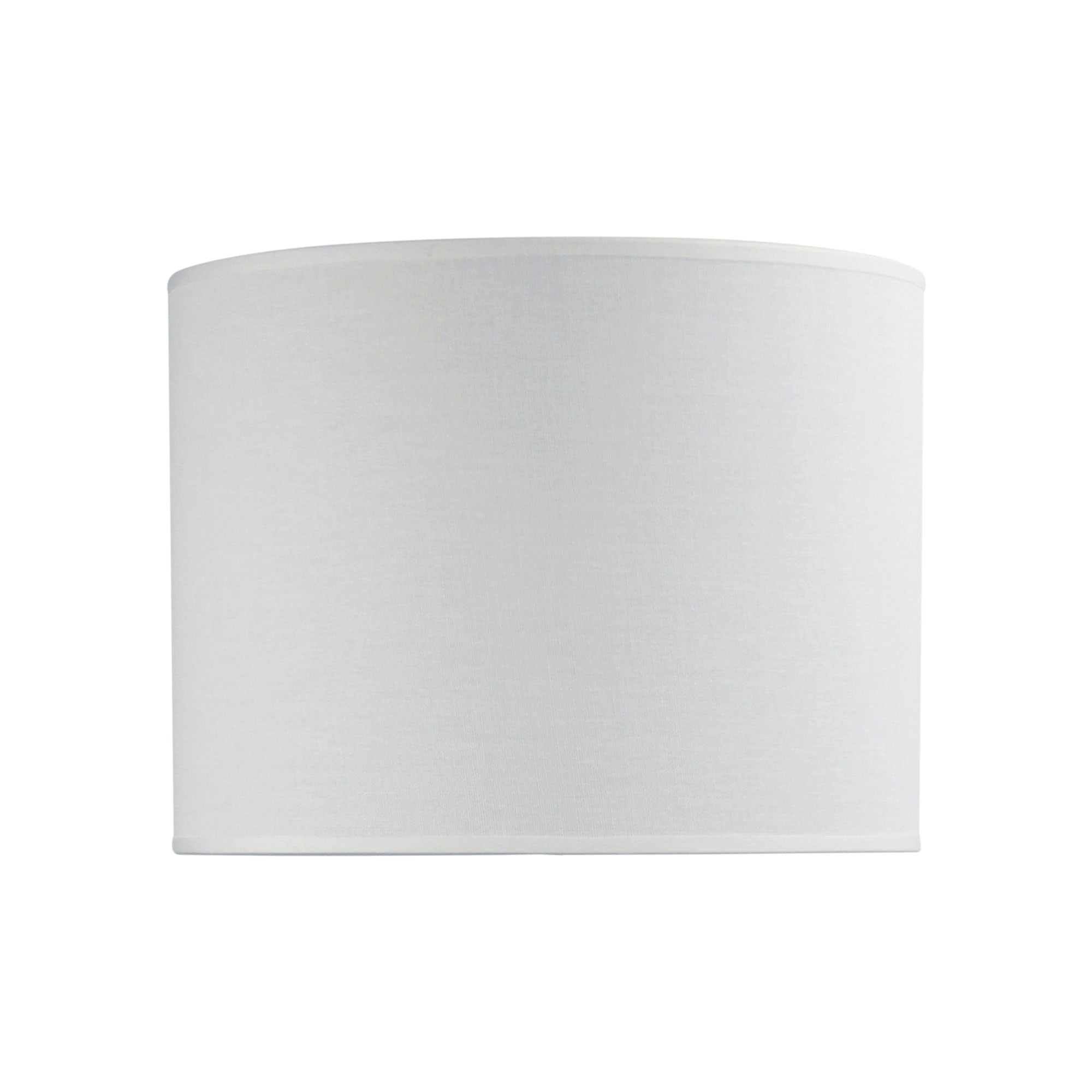 300-300-225 / 12" DRUM WHITE LINEN SHADE E27 - OL91936