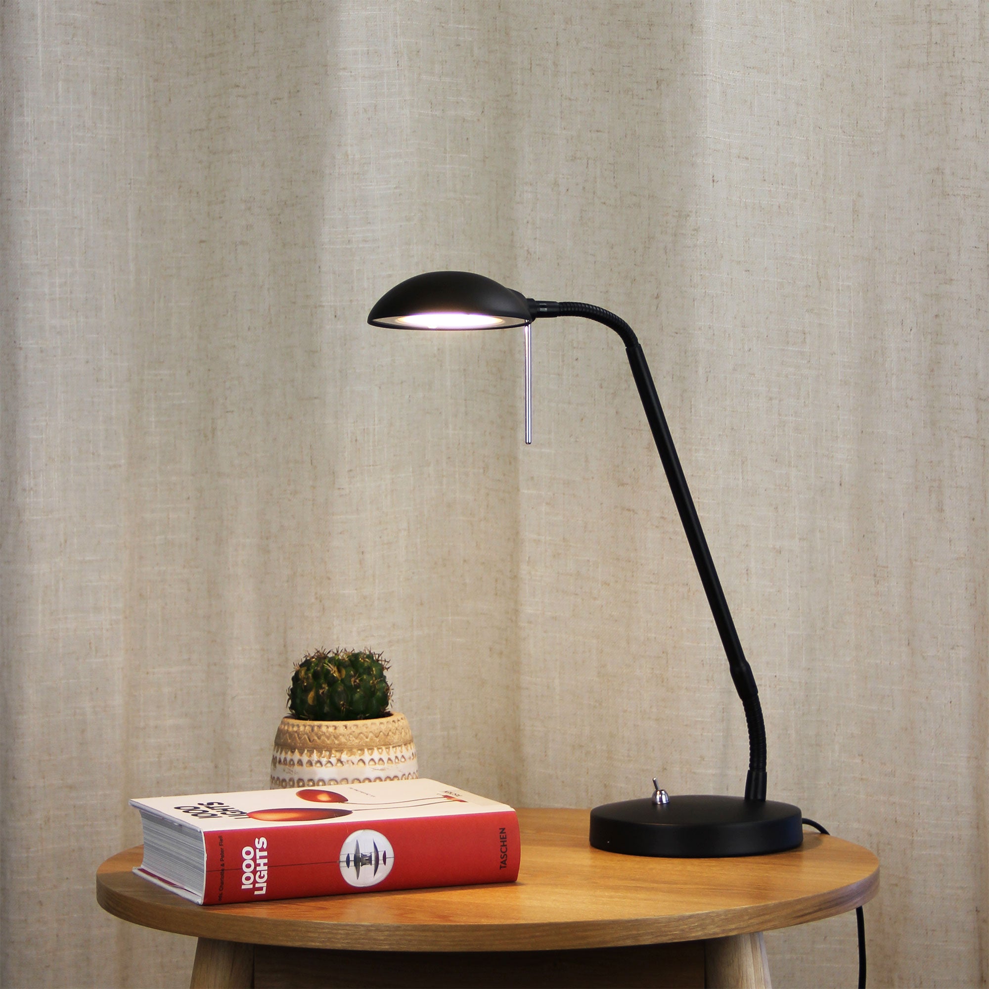 TIMO LED DESK LAMP BLACK - OL93921BK
