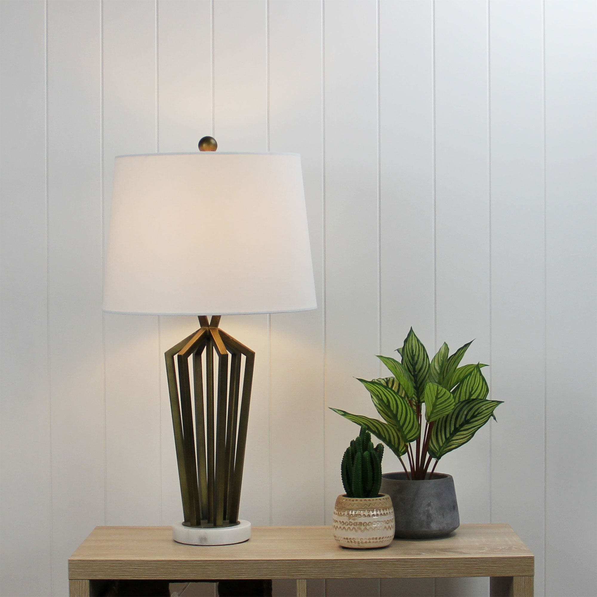 ROMSEY TABLE LAMP Complete Metal Table Lamp - OL98873