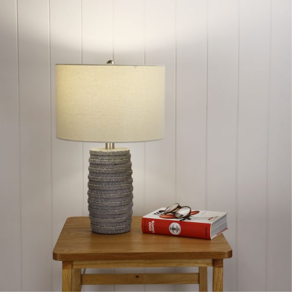 STRATA TABLE LAMP w/ HARP SHADE OL98887
