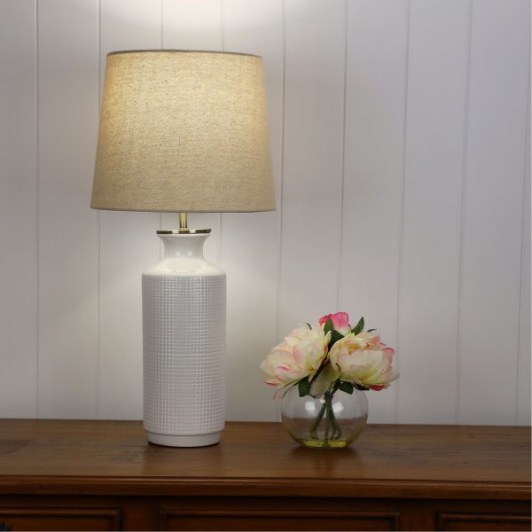 MATLOCK TABLE LAMP w/ HARP SHADE OL98896