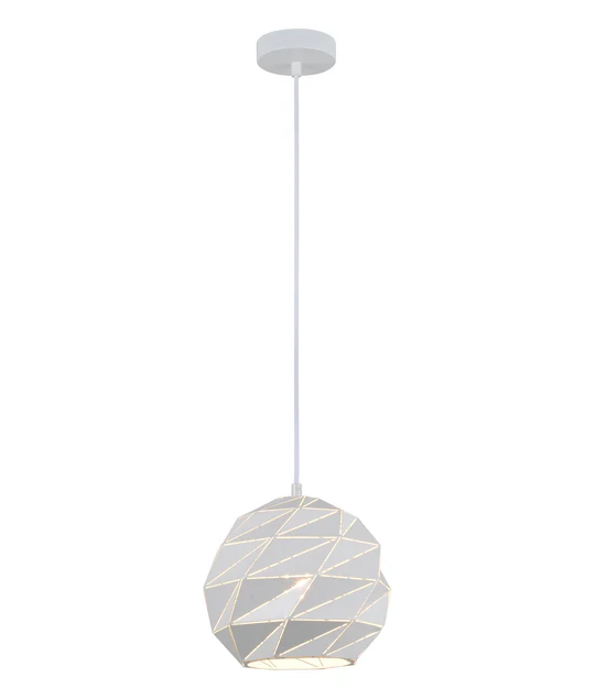 ORIGAM Dome Carved Iron Origami Style Pendant Lights ORIGAMI1