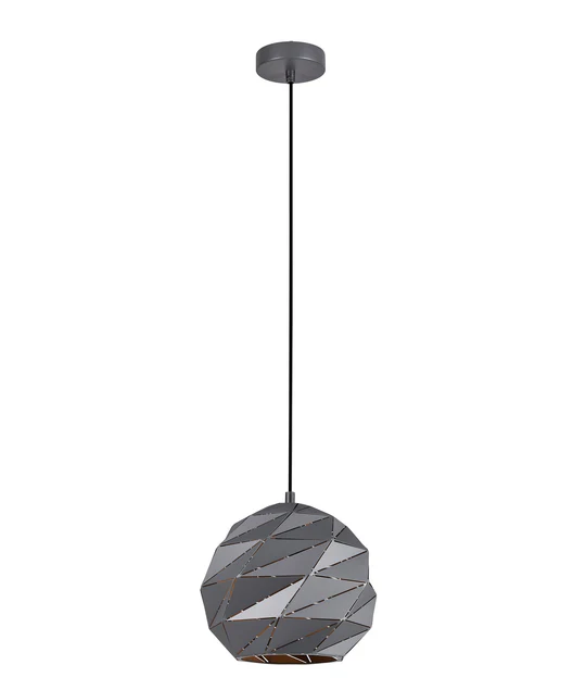 ORIGAM Dome Carved Iron Origami Style Pendant Lights ORIGAMI6