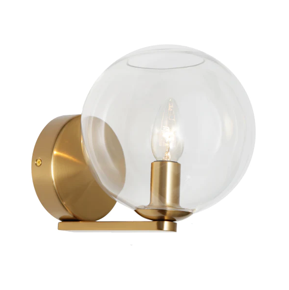Orpheus 1 Light Wall Light Gold - ORPH1WGLD