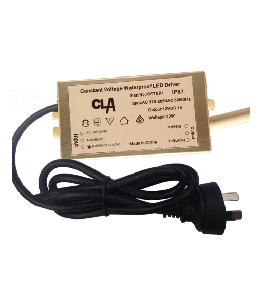 OTTER1 12V Waterproof Constant Voltage LED Driver OTTER1