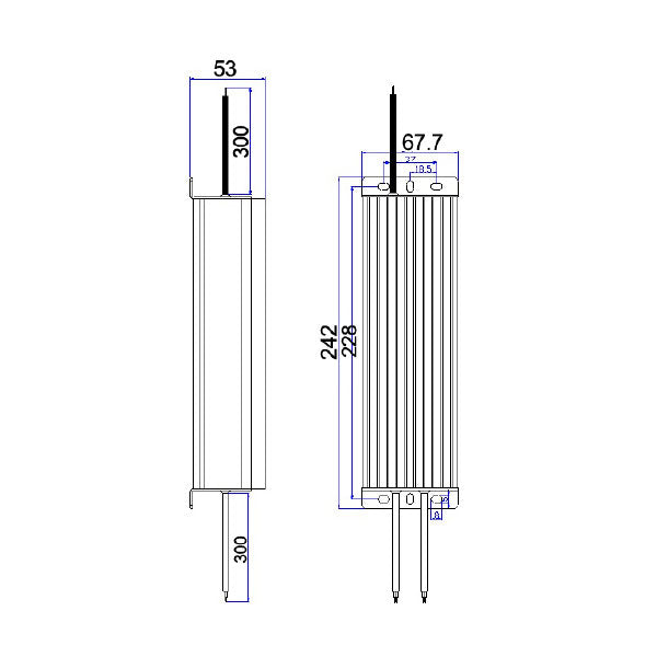 CLA LIGHTING LED DRIVER 24V DC C/VOLT 150W IP67 WP OTTER24V4