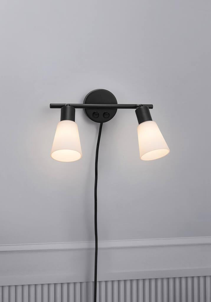 Cole | Wall 2-Spot |Black/Opal - 2112890003