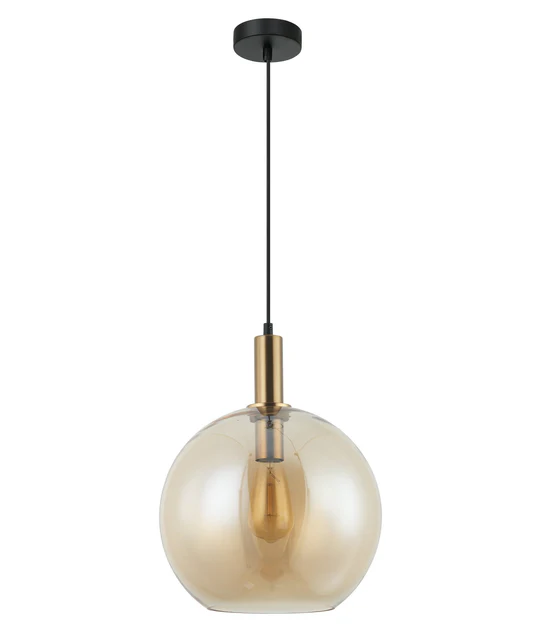 PATERA Glass with Extended Bronze Highlight Pendant Lights PATERA3