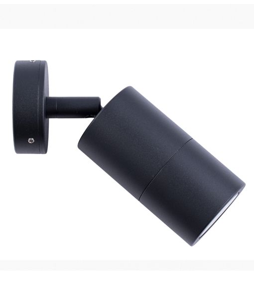 WALL MR16 (Max 20W HAL) 12V PILLAR S/ADJ BLK PM1ABL CLA Lighting