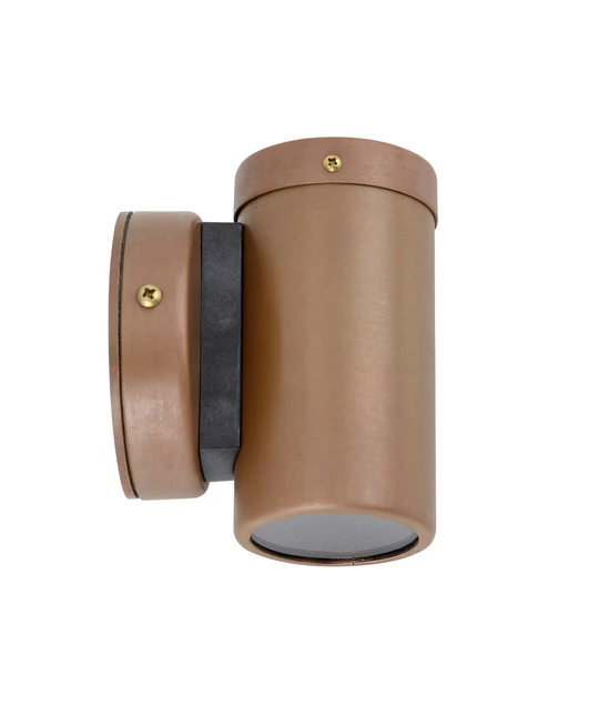 WALL MR16 (Max 20W HAL) 12V PILLAR S/FIX AGED COPPER PM1FCECA CLA Lighting