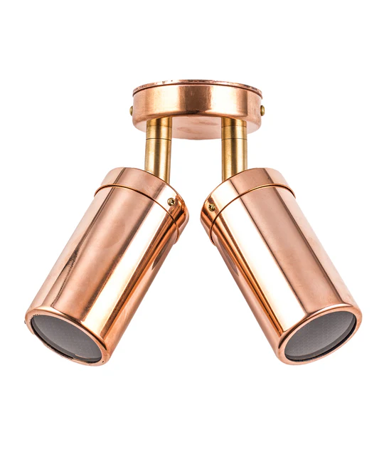 WALL MR16 (Max 20W HAL) 12V PILLAR D/ADJ COPPER PM2ACEC CLA Lighting