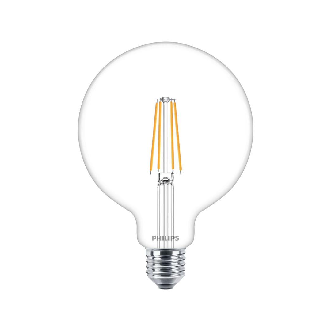 Philips LED Filament G95 Bulb E27 6W Dimmable - 929003010979