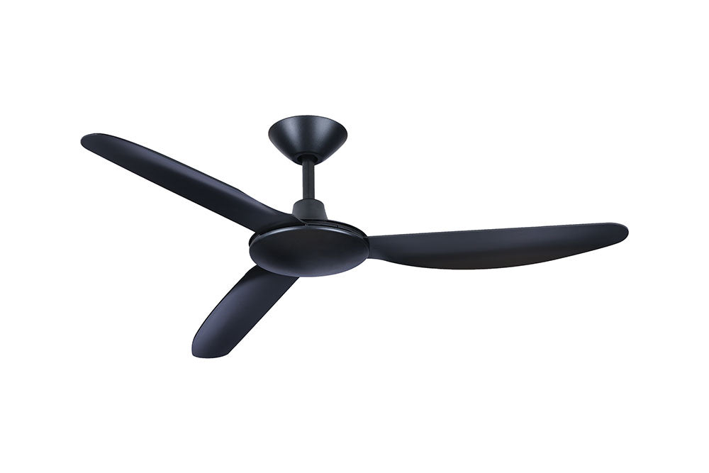 Polar 48" DC Ceiling Fan Matt Black - P3B572