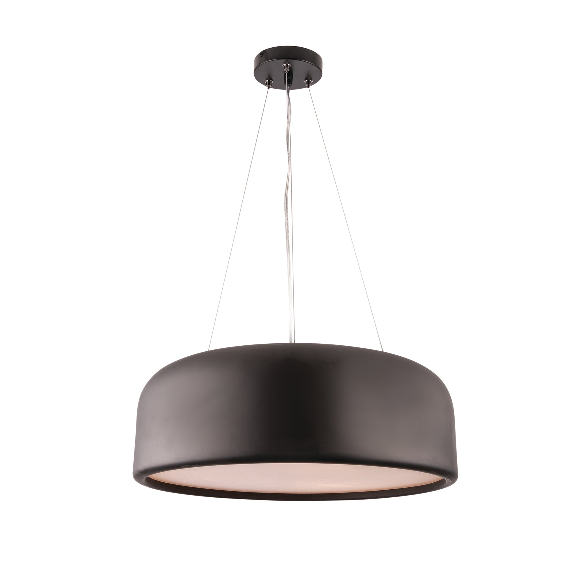 Porto  Black Small 1Lt E27  25W Pendant  MG5531SBLK Mercator Lighting