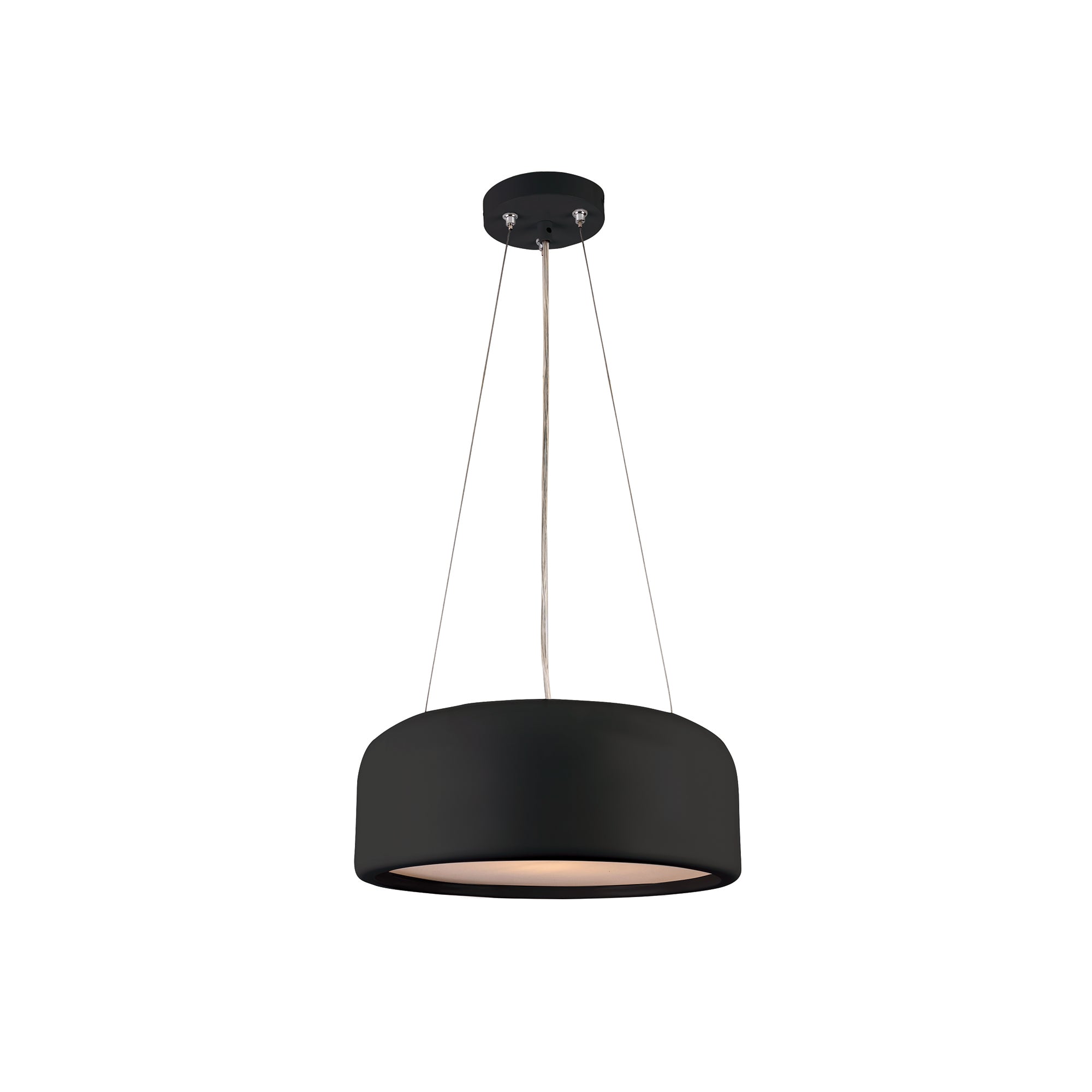 Porto  Black Small 1Lt E27  25W Pendant  MG5531SBLK Mercator Lighting