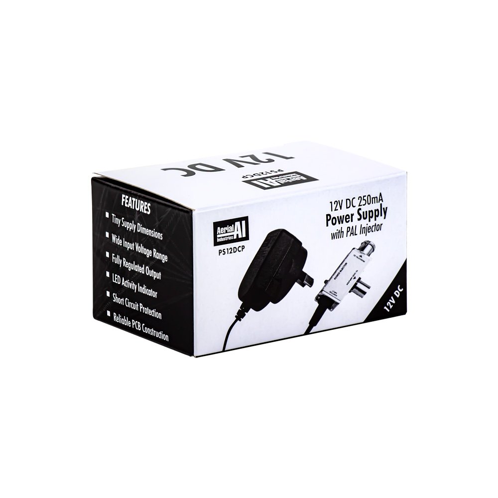 Antenna Power Supply 12V DC 250mA PAL Injector - PS12DCP