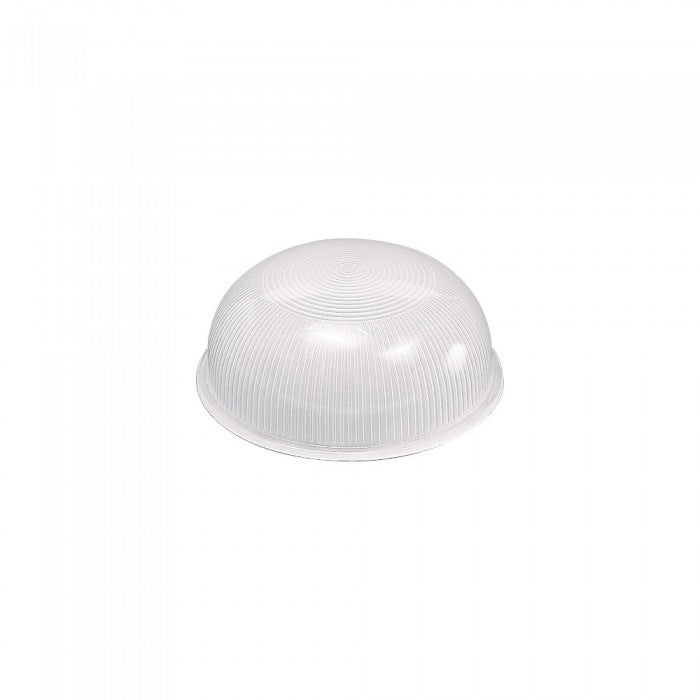 Large Round Bulkhead and Bollard Shade White QJ3050 Superlux