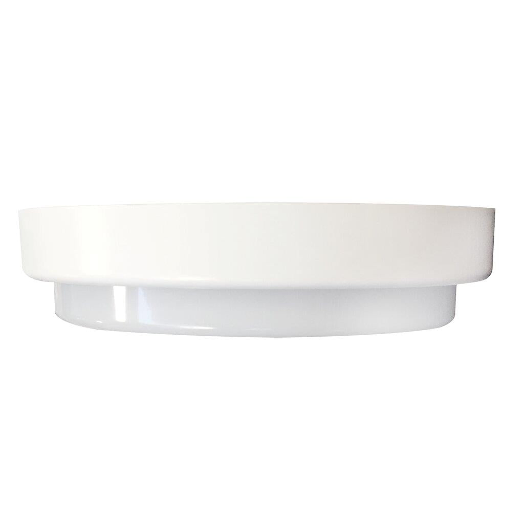 Cuba Energy Round  Wall Plastic White, Opal - 2019161001