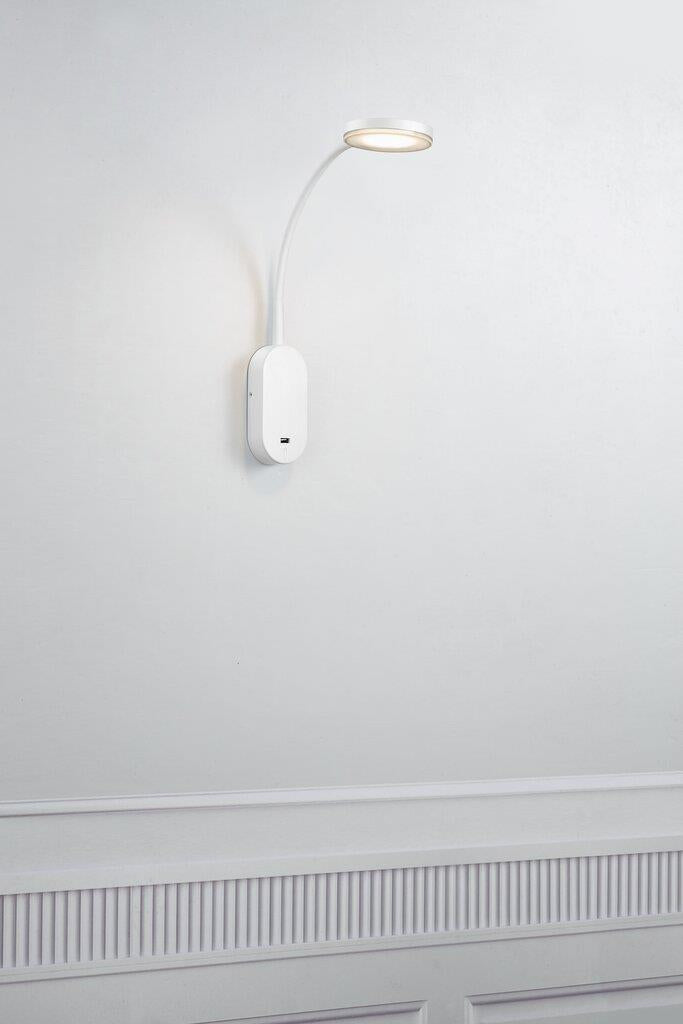 Mason Wall Plastic White, Frosted - 47131001