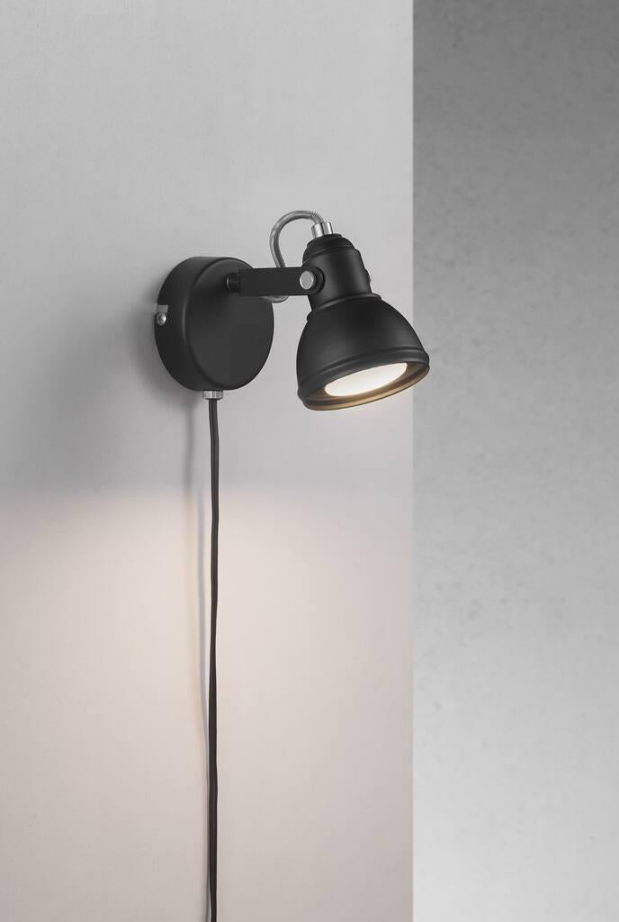 Aslak Wall Metal Black - 45721003