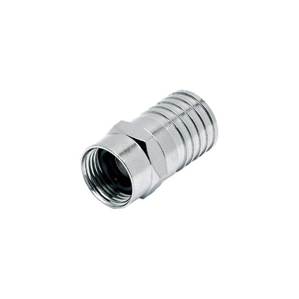 RG6 F-Type Hex Crimp Connector - 12B6F