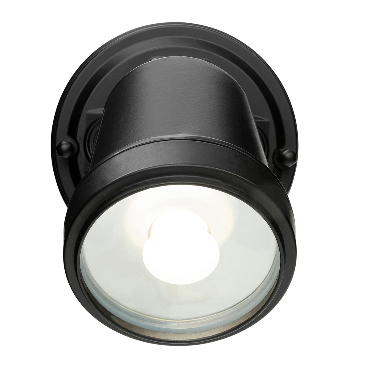 HUNTER TRIO 1 LIGHT CCT LED FLOODLIGHT BLACK - 20616/06